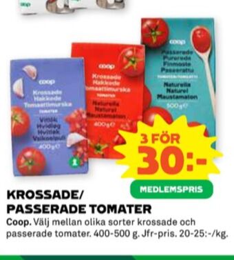 Stora Coop Coop tomater erbjuda