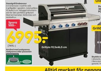 Rusta Endeavour gasolgrill erbjuda