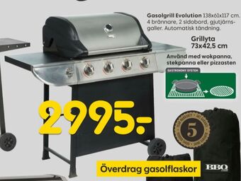 Rusta Endeavour gasolgrill erbjuda