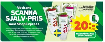 Stora Coop Änglamark kryddörter erbjuda