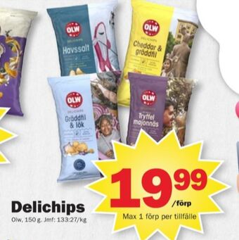 Pekås Olw chips erbjuda