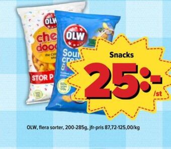 Östenssons Olw chips erbjuda