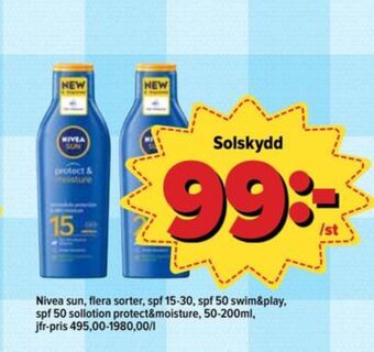 Nivea solskyddskräm
