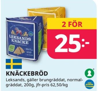 Leksands knäcke knäckebröd