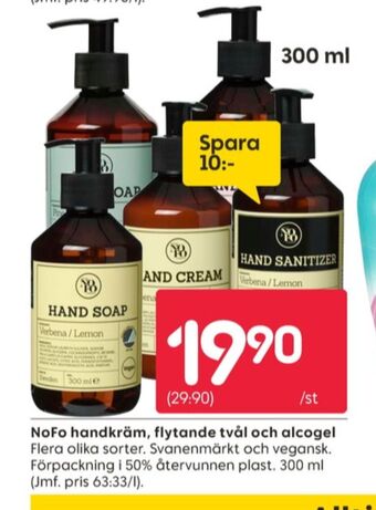 Rusta Nofo handkräm erbjuda