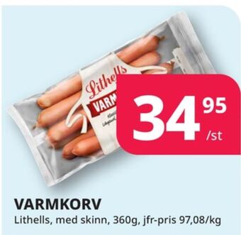 Tempo Lithells varmkorv erbjuda