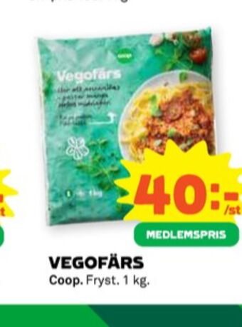 Stora Coop Coop vegofärs erbjuda