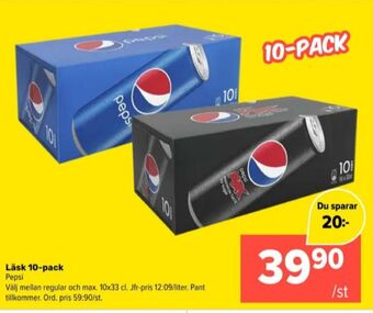 Pepsi läskedryck