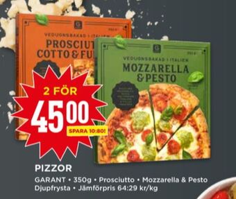 Willys Garant pizza erbjuda