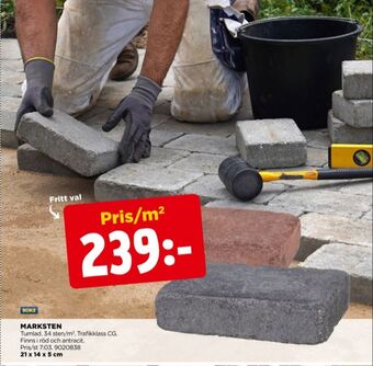 Jem&Fix Boke marksten erbjuda