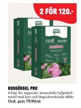 Blomsterlandet Blomsterlandet gödsel erbjuda