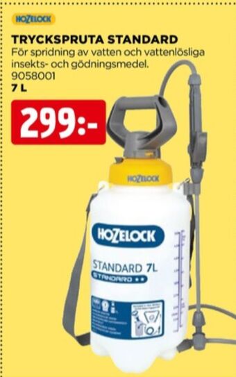 Jem&Fix Hozelock tryckspruta erbjuda