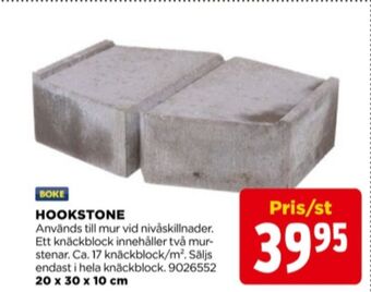 Jem&Fix Boke mursten erbjuda
