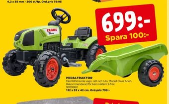 Jem&Fix Heco tramptraktor erbjuda