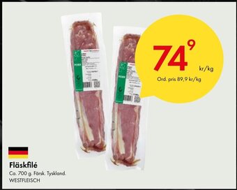 Snabbgross Fläskfilé erbjuda