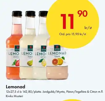 Snabbgross Lemonad Kiviks Musteri erbjuda