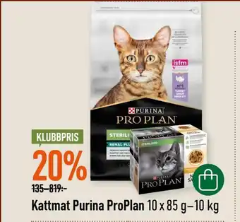 Kattmat Purina ProPlan 10 x 85 g-10 kg
