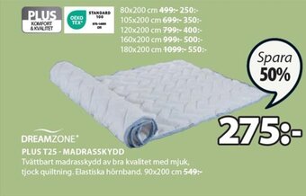 JYSK PLUS T25 - MADRASSKYDD erbjuda