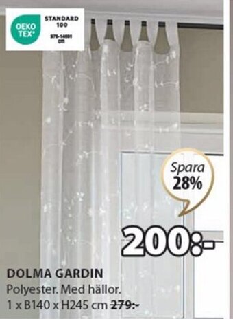 JYSK DOLMA GARDIN erbjuda