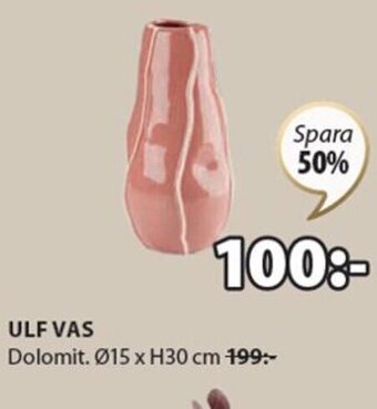 JYSK ULF VAS erbjuda