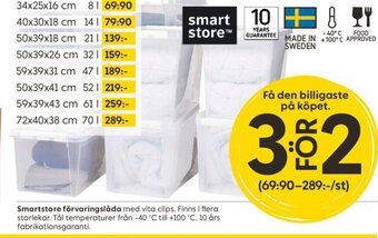 Rusta Smartstore förvaringslåda erbjuda