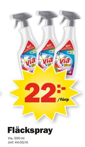 Pekås Via Fläckspray 500ml erbjuda