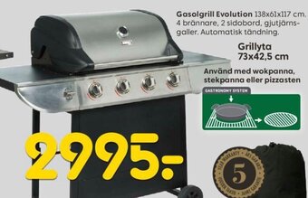 Rusta Gasolgrill Evolution erbjuda