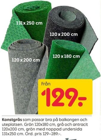 Rusta Konstgräs erbjuda