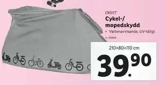 Lidl Cykel-/ mopedskydd erbjuda