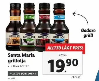 Santa Maria grillolja