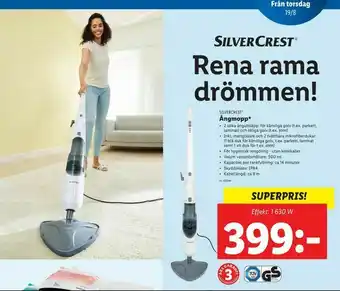 Lidl Ångmopp erbjuda