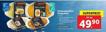 Lidl Smålandskräftan färdigrätter erbjuda