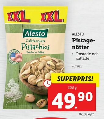 Lidl Pistagenötter erbjuda
