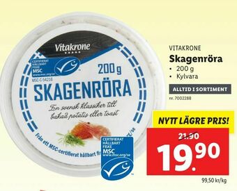 Lidl Skagenröra erbjuda