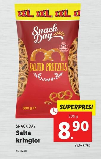 Lidl Salta kringlor erbjuda