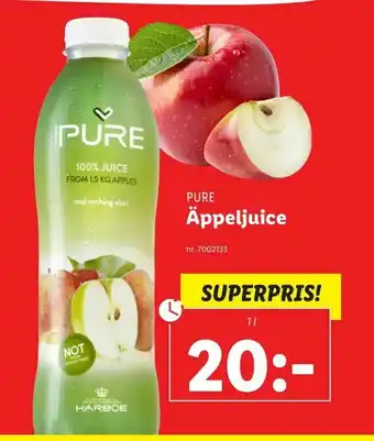 Lidl Äppeljuice erbjuda