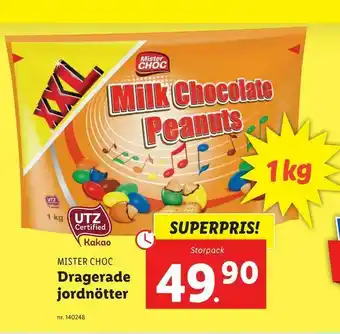 Lidl Dragerade jordnötter erbjuda