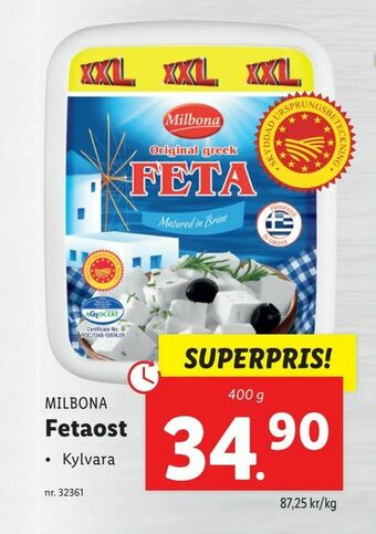 Lidl Fetaost erbjuda