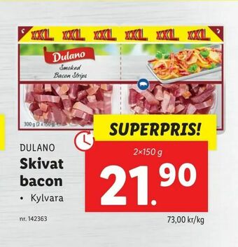 Lidl Skivat bacon erbjuda
