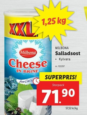 Lidl Salladsost erbjuda