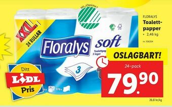 Lidl Toalettpapper erbjuda