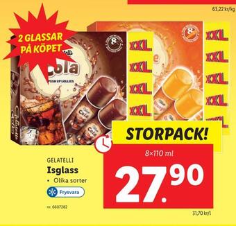 Lidl Isglass erbjuda