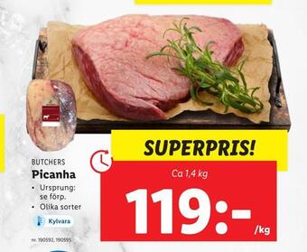 Lidl Picanha erbjuda