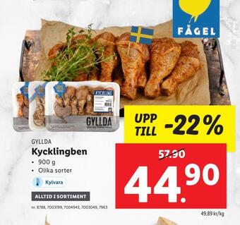 Lidl Kycklingben erbjuda