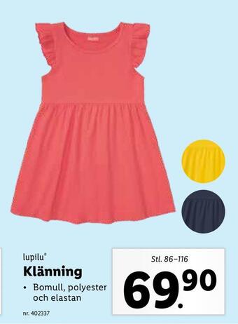 Lidl Klänning erbjuda