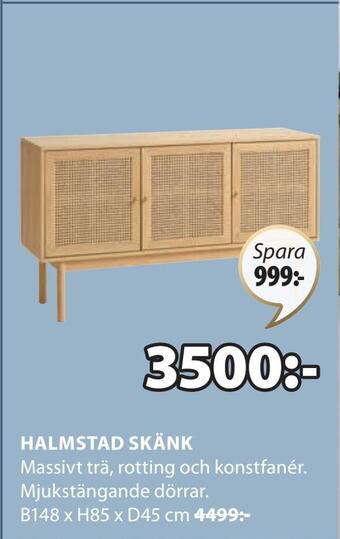 JYSK Halmstad skänk erbjuda