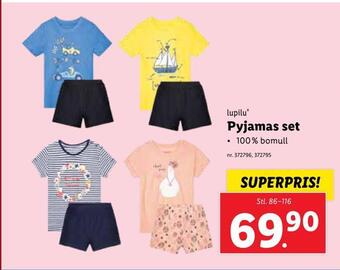 Lidl Pyjamas set erbjuda