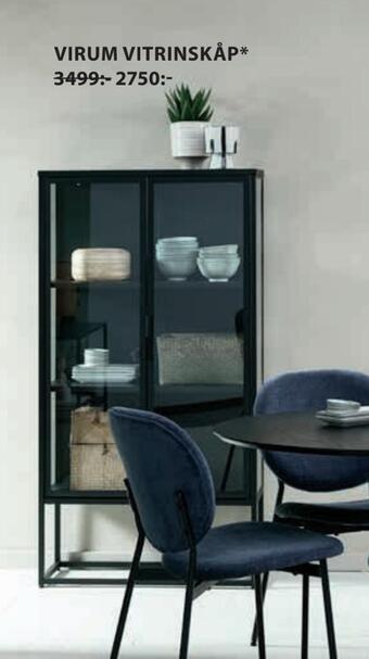 JYSK Virum vitrinskåp erbjuda