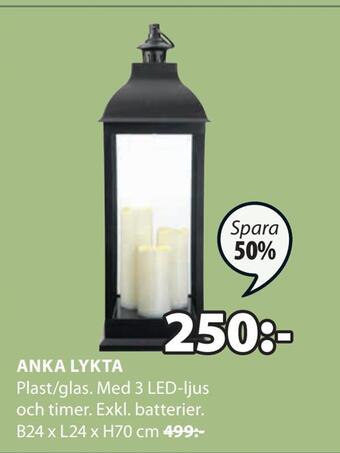 JYSK Anka lykta erbjuda