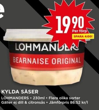 Willys KYLDA SÅSER LOHMANDERS erbjuda